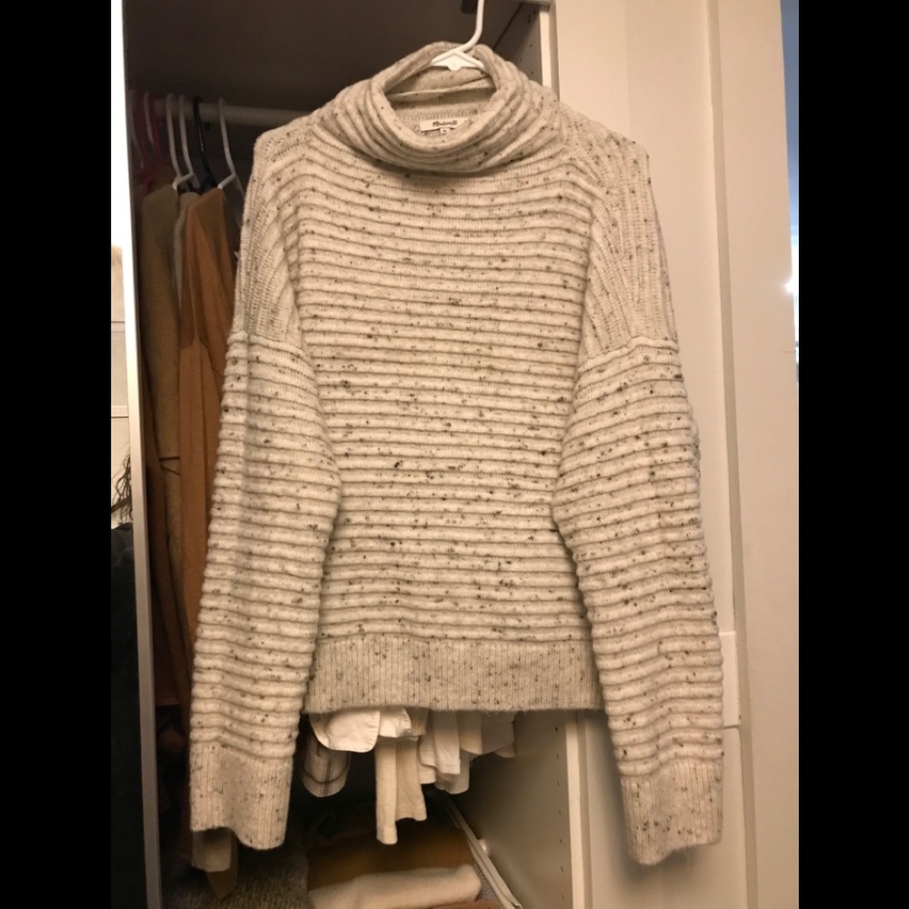 Madewell Belmont Donegal Turtleneck